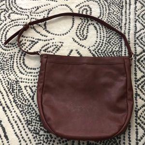 Sole society bucket crossbody bag